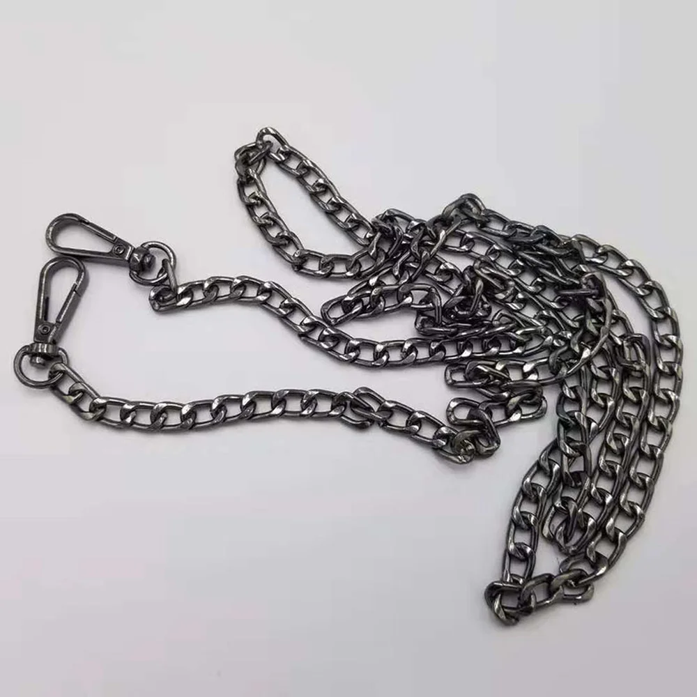 

Female Bag Metal Chain Accessories Messenger Buckle Lengthened 120Cm DIY Replacement Bag Chain Crossbody Shoulder Bag Strap