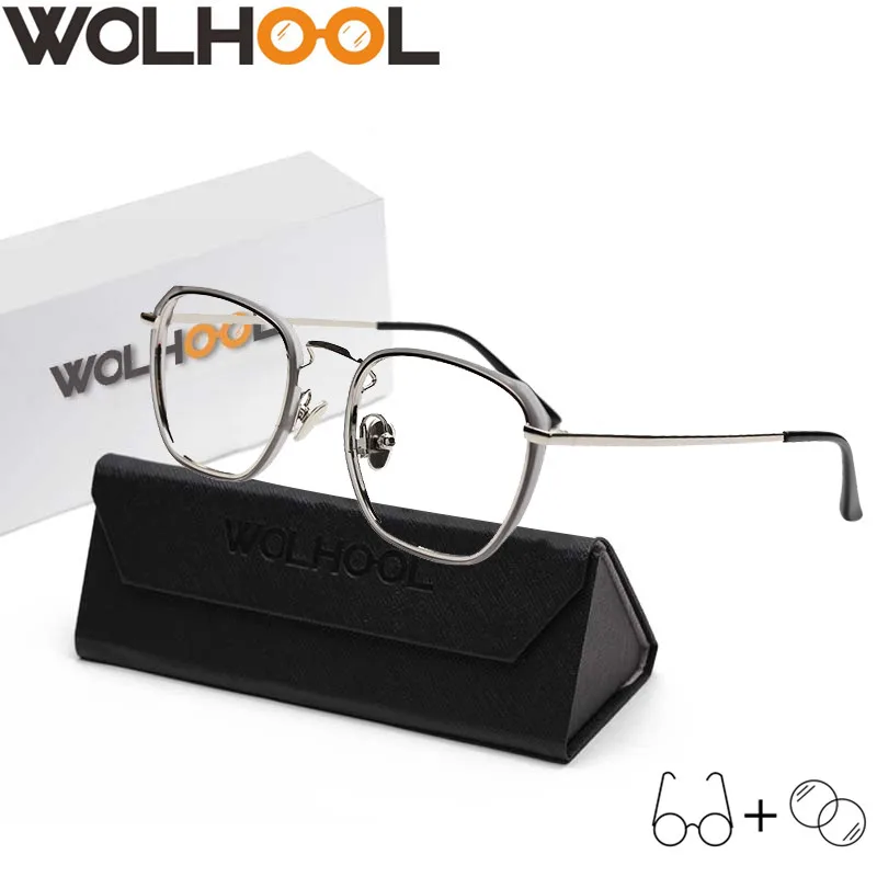 Мужские и женские очки с прозрачной оправой прозрачными линзами по рецепту