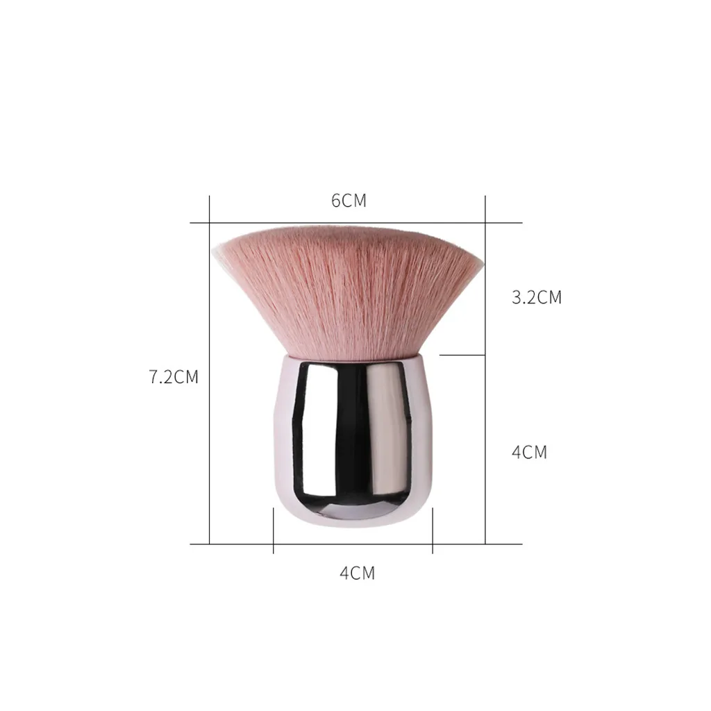 1Pc Makeup Brushes Cream for foundation Powder brush Set Soft Face Blush Brush Professional Large Cosmetics pinceaux maquillage | Красота и