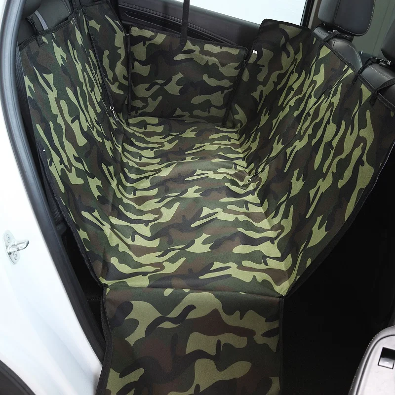 買取 ファッション自動犬バック後部座席バッグ車ペットシートカバーペットキャリア足パターン防水ペットマットハンモッククッションシートプロテクター