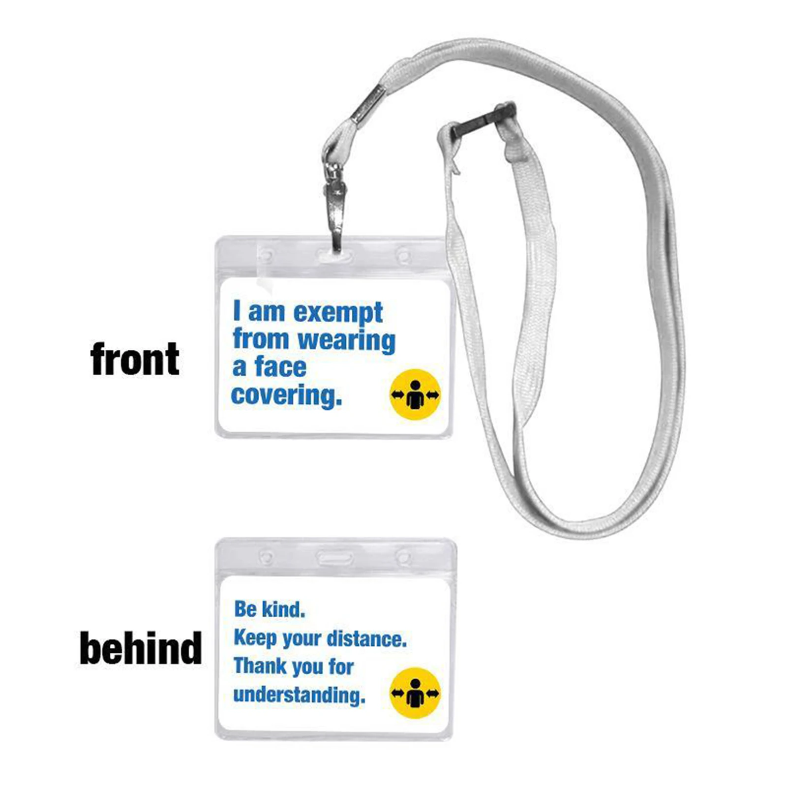 

Маска для удостоверения личности в путешествии, ОСВОБОЖДЕННАЯ от уплаты, держатель значка для сотрудников