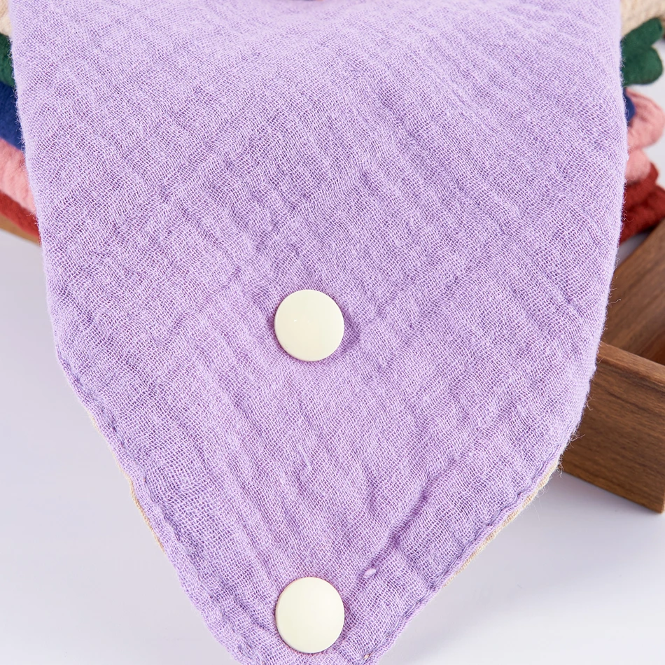 

Kangobaby 2pcs/pack Baby 100% Cotton Muslin Towel with Wood Teether