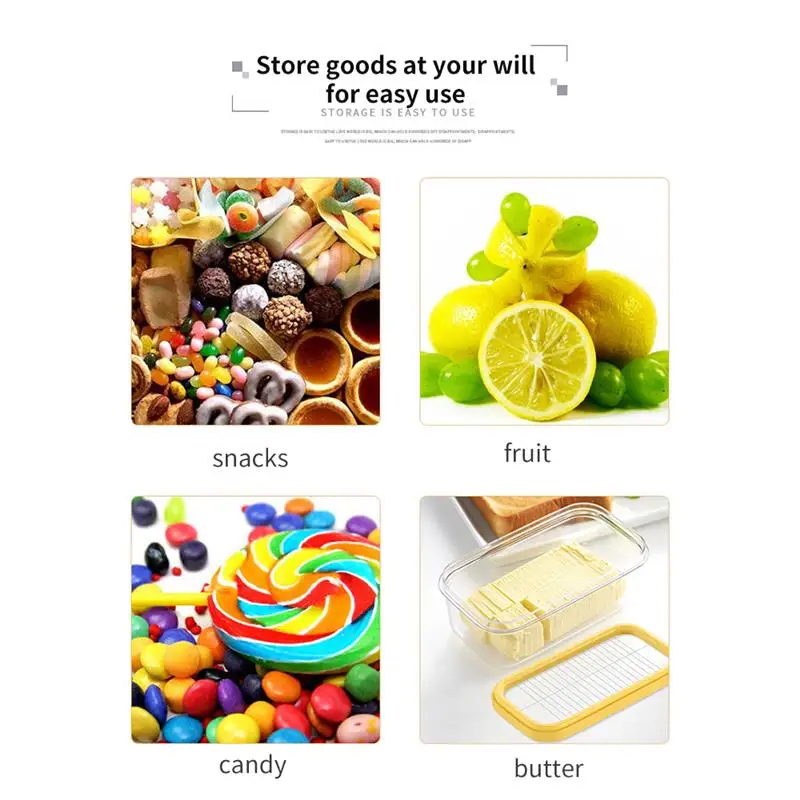 Кухонный хранитель для хранения запайки сыра с крышкой коробка масла еда дома