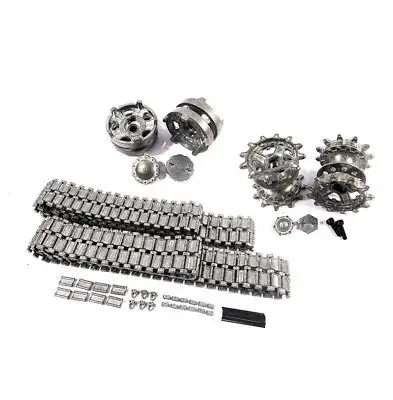 

US Stock Mato Heng Long 1/16 Scale Russian T90 RC Tank Metal Tracks Sprockets Idler Wheels MT211 TH00919-SMT5