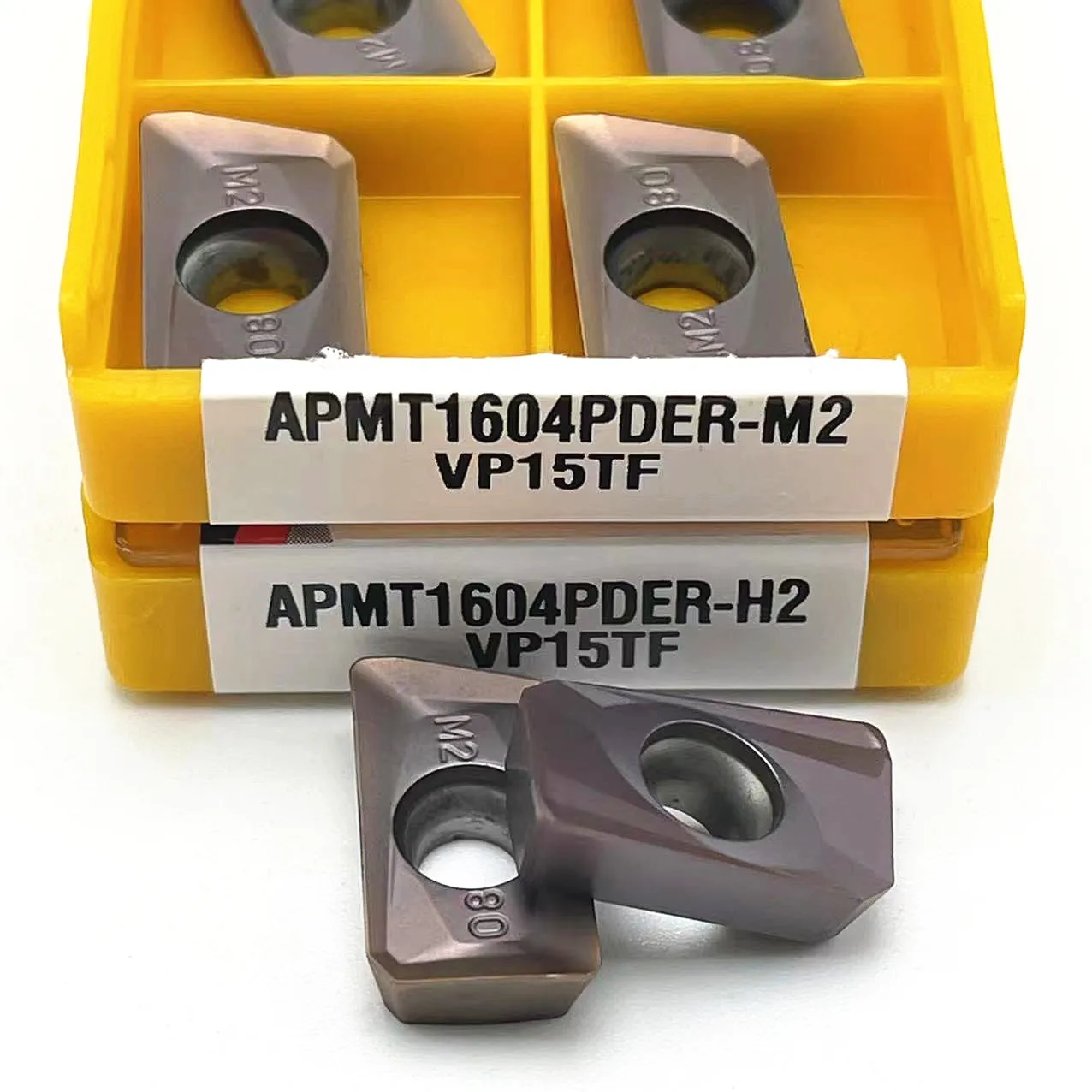 APMT1604 M2 VP15TF H2 Carbide End Milling Tool CNC Insert APMT1604PDER Turning | Инструменты