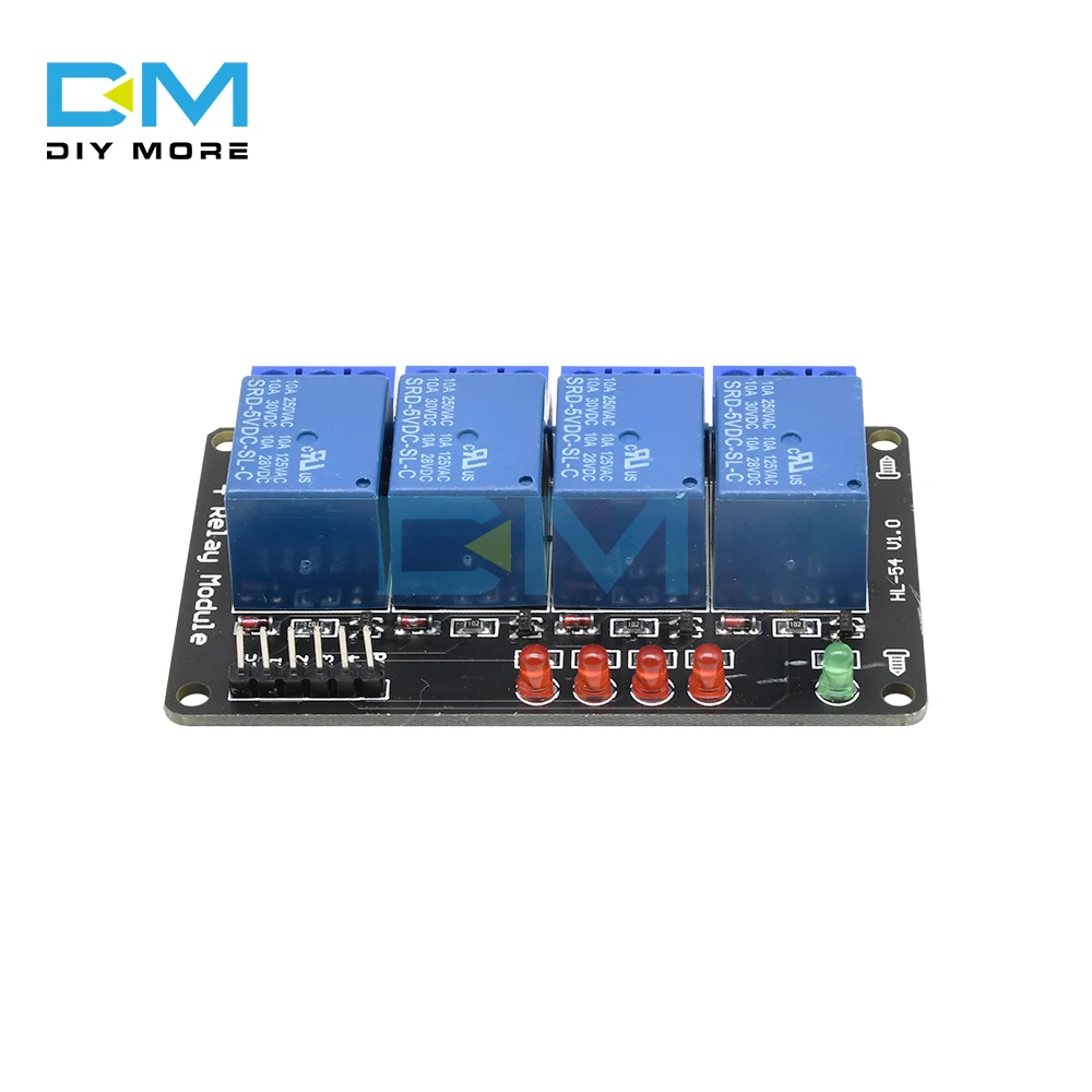 Релейный модуль 5 в 4 канала для PIC AVR DSP ARM MSP430 Arduino Smart Electronic Канальный Модуль