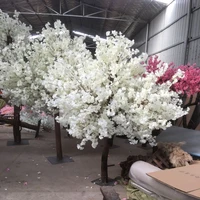 artificial cherry tree simulated plant fake tree green banyan wedding party decorations outdoor stage garden decoration