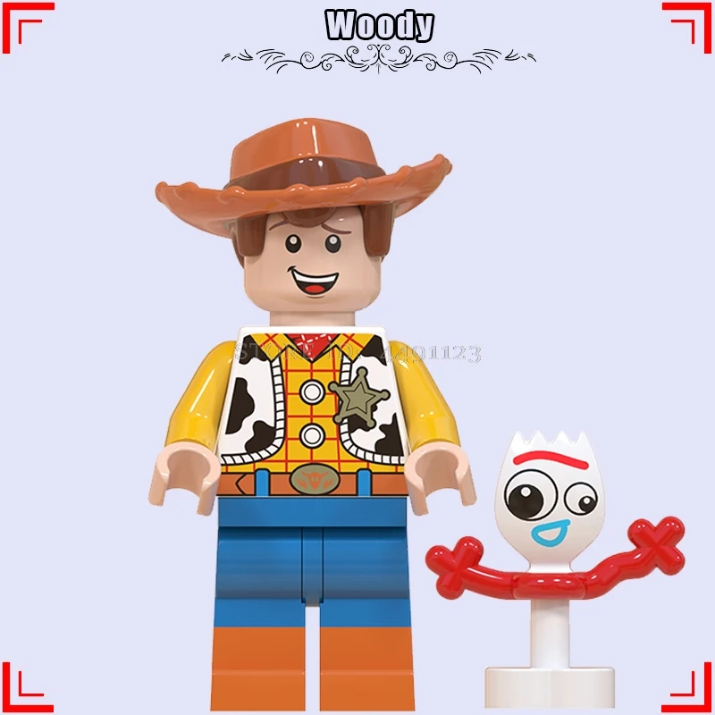 Woody «История игрушек», «4 Вуди и Джесси Базз Лайтер чужой зург животного строительные кубики, детские игрушки Аниме фильм зеленого цвета в армейском Для мужчин стежка игрушка в виде фигурки - Цвет: Woody