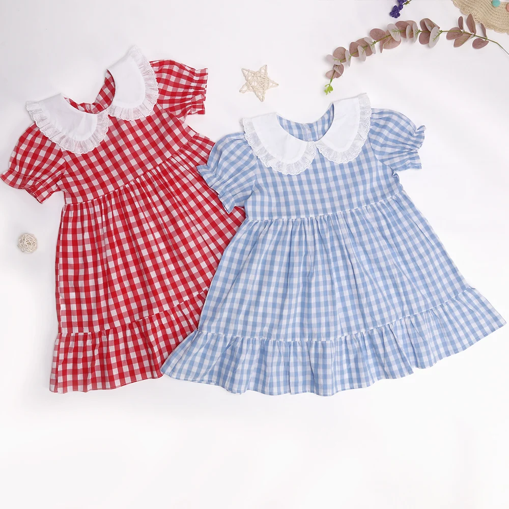 Lowest Price Summer Girl Dress Cotton Baby Party Lace Child Boutique Dresses | Детская одежда и обувь