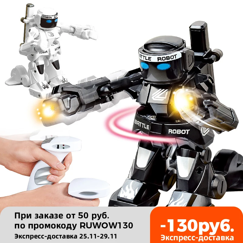 

777-615 RC Battle Fighting Robot Remote Control Body Sense Control Smart Robot Intelligent Electric Toys For Children Christmas