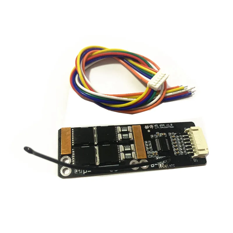 BMS 6S 50A NTC плата с Для 3 7 в тройной литиевой батареи Защитная плата/BMS 7S/BMS