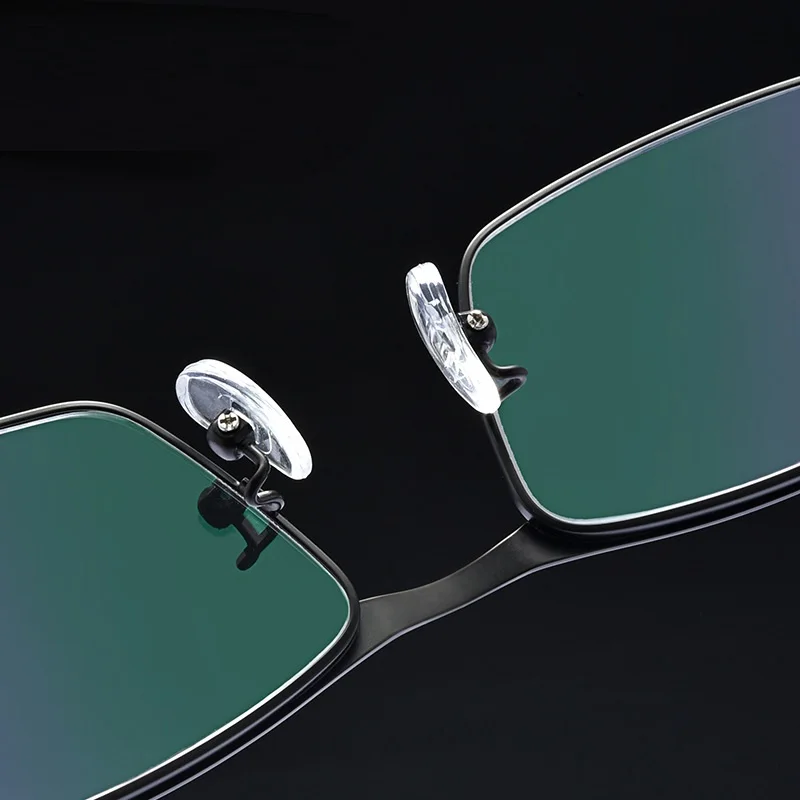 Vazrobe Glasses for Men Square Full Rim Spectacle Man Ultra-light Alloy Optical Lens Prescription Myopia Progressive Anti Blue |