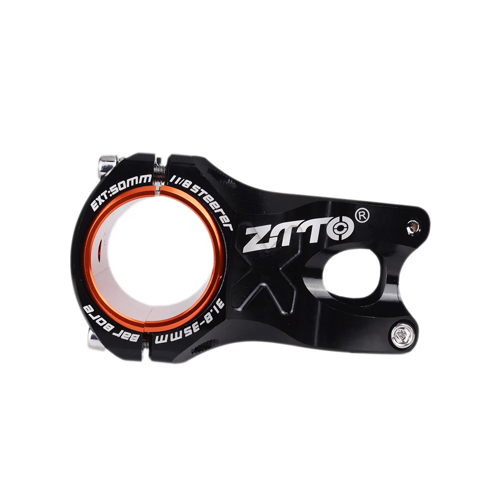 ZTTO MTB 50 мм стебель CNC 31 8 35 руль для велосипеда Сверхлегкий 0 градусов подъем DH AM