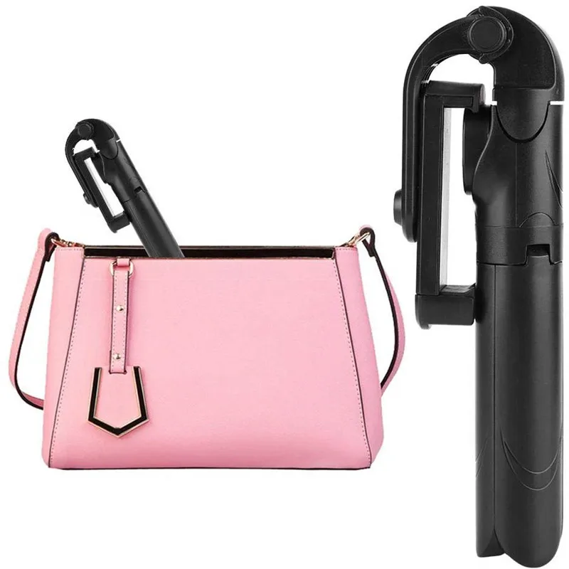 Новый 3 в 1 беспроводной Bluetooth селфи палка складной мини штатив ручной монопод с