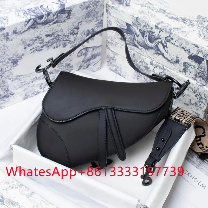 

Handbag Matte Saddle Bags Women Luxurys Designers 2021 fashion letter shoulder high quality genuine leather Messenger bag Design