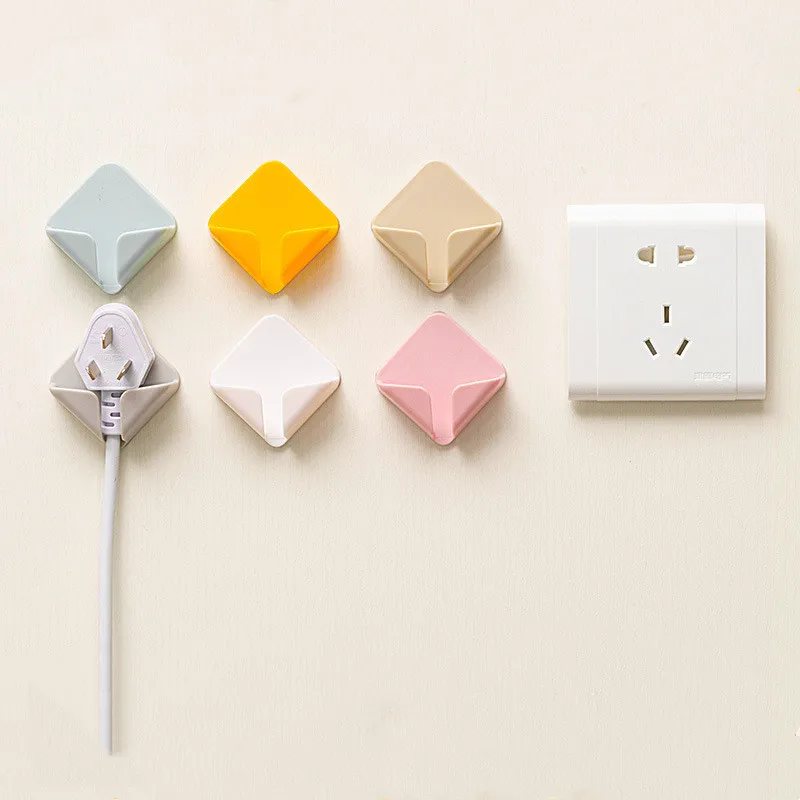 2 шт. провод с разъемом крючком настенный водонепроницаемый самоклеящиеся крючки