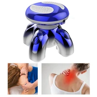 usb charing neck massager multifunction massage plastic back head neck triangle shape electric anti cellulite body relaxation