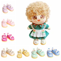 1 pair 5 5cm pu leather shoes for bjd doll fashion toys mini shoes 16 doll for exo idol doll 14 inch russian doll accessories