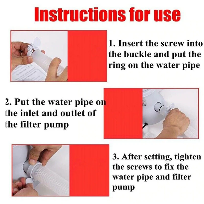 

Hot 220V Electric Swim Pool Filter Water Pump for Above Ground Pools Clean DO2