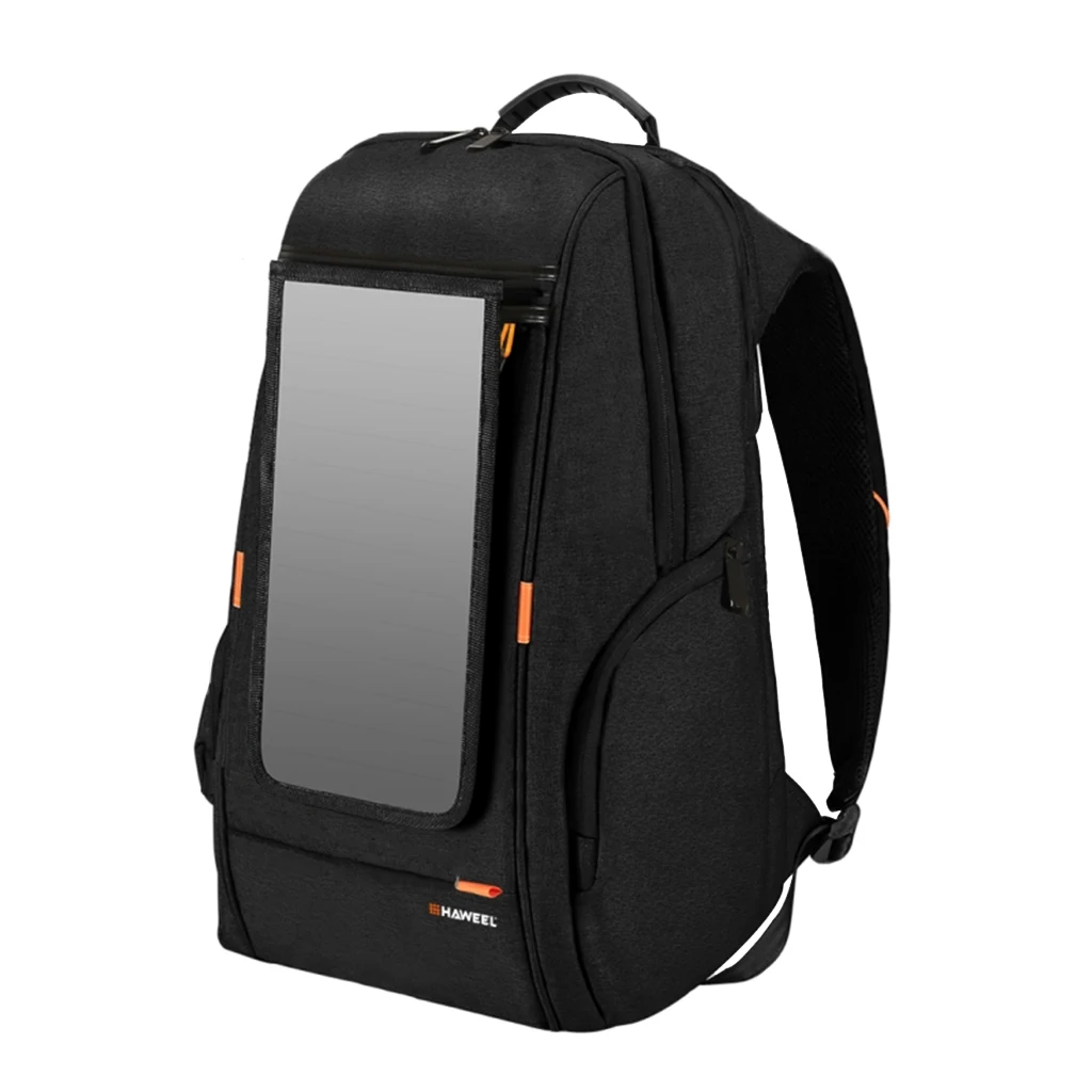 

with Solar Charger Panel Backpack Rucksack 20L for Smart Phones Anti Theft