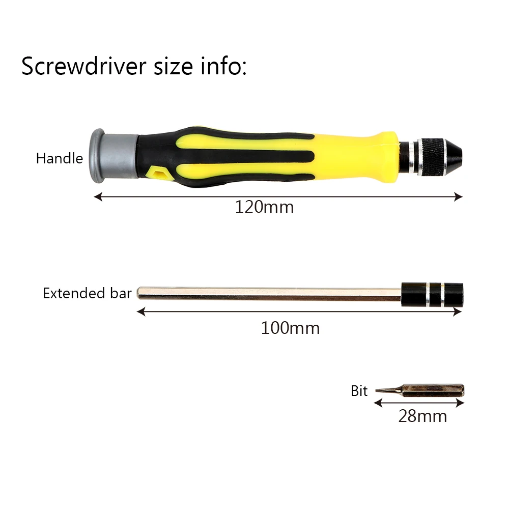 45 в 1 набор многофункциональных инструментов для ремонта фототехники IPhone Xiaomi