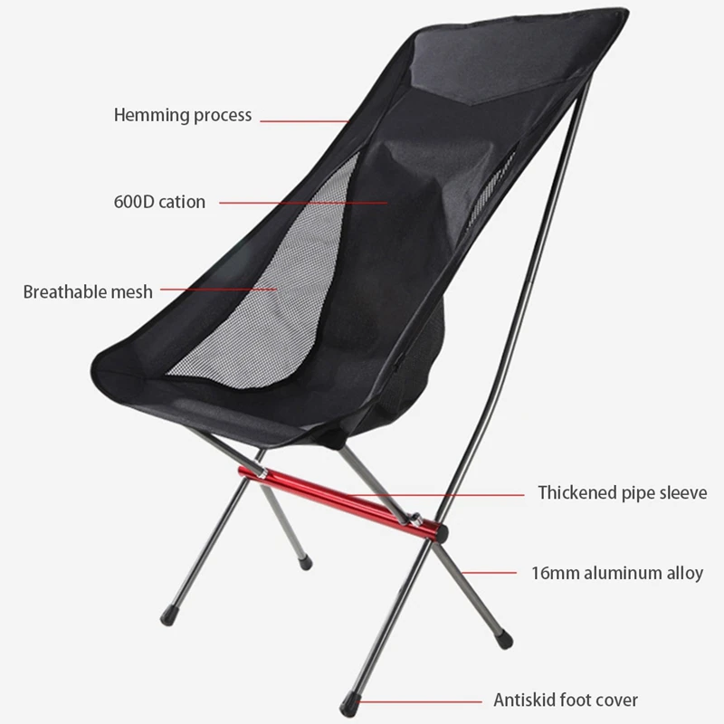 en Ucuz Kamp Sandalyesi Ultralight Katlanır Sandalye Balıkçılık Sandalye Plaj Sandalyesi Katlanabilir Seyahat Sandalye Taşınabilir Açık Barbekü Sandalye