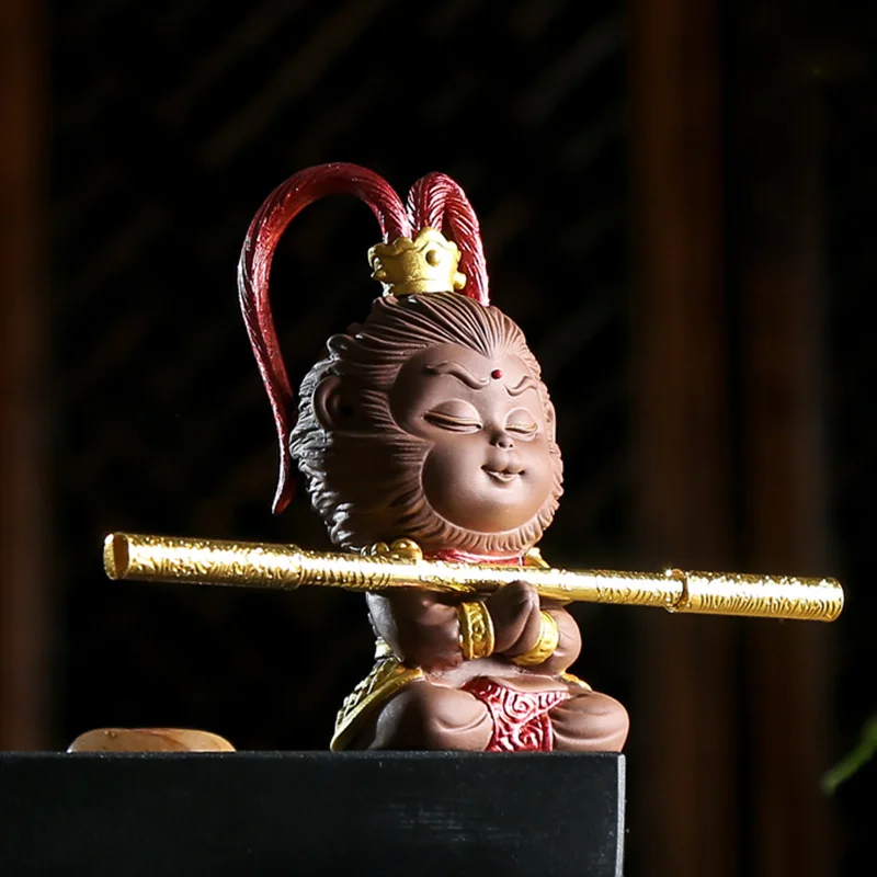 Фиолетовый песок Чай Домашние животные украшения бутик керамический дом