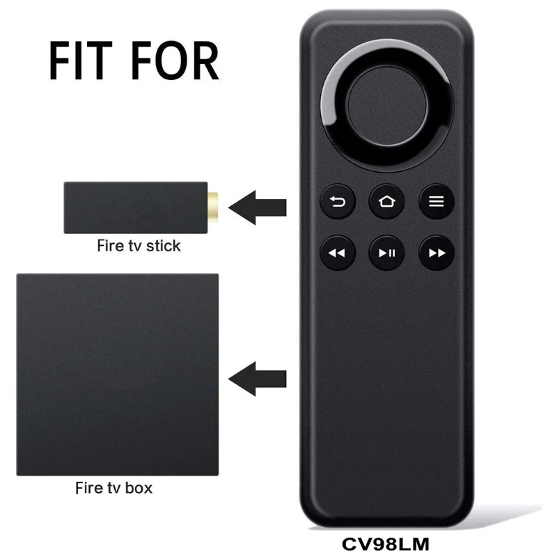 

T21B Compatible with Ama-zon Fire TV Stick and Ama-zon Fire TV Box CV98LM Replacement Remote Control