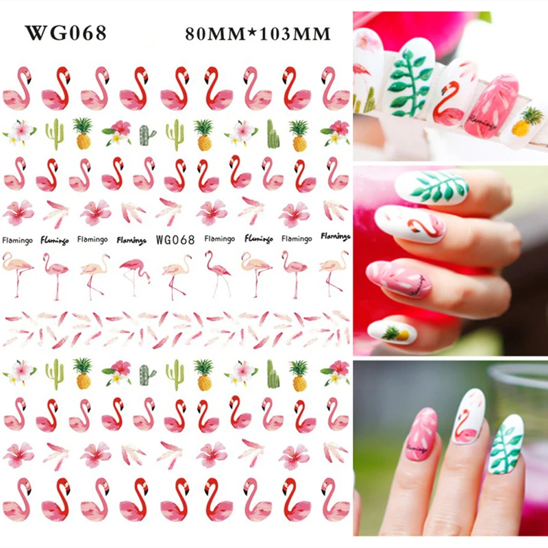 

1 Pc Cute Cartoon Anime Style Nail Sticker Fashion Nail Art Decorations 3D Manicure Nail Foil for Sexy Lady Nail Decals