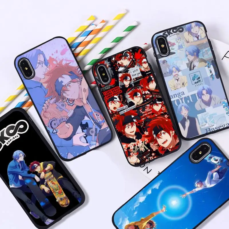 

YNDFCNB SK8 the Infinity REKI Anime Phone Case for iPhone 11 12 13 mini pro XS MAX 8 7 6 6S Plus X 5S SE 2020 XR case