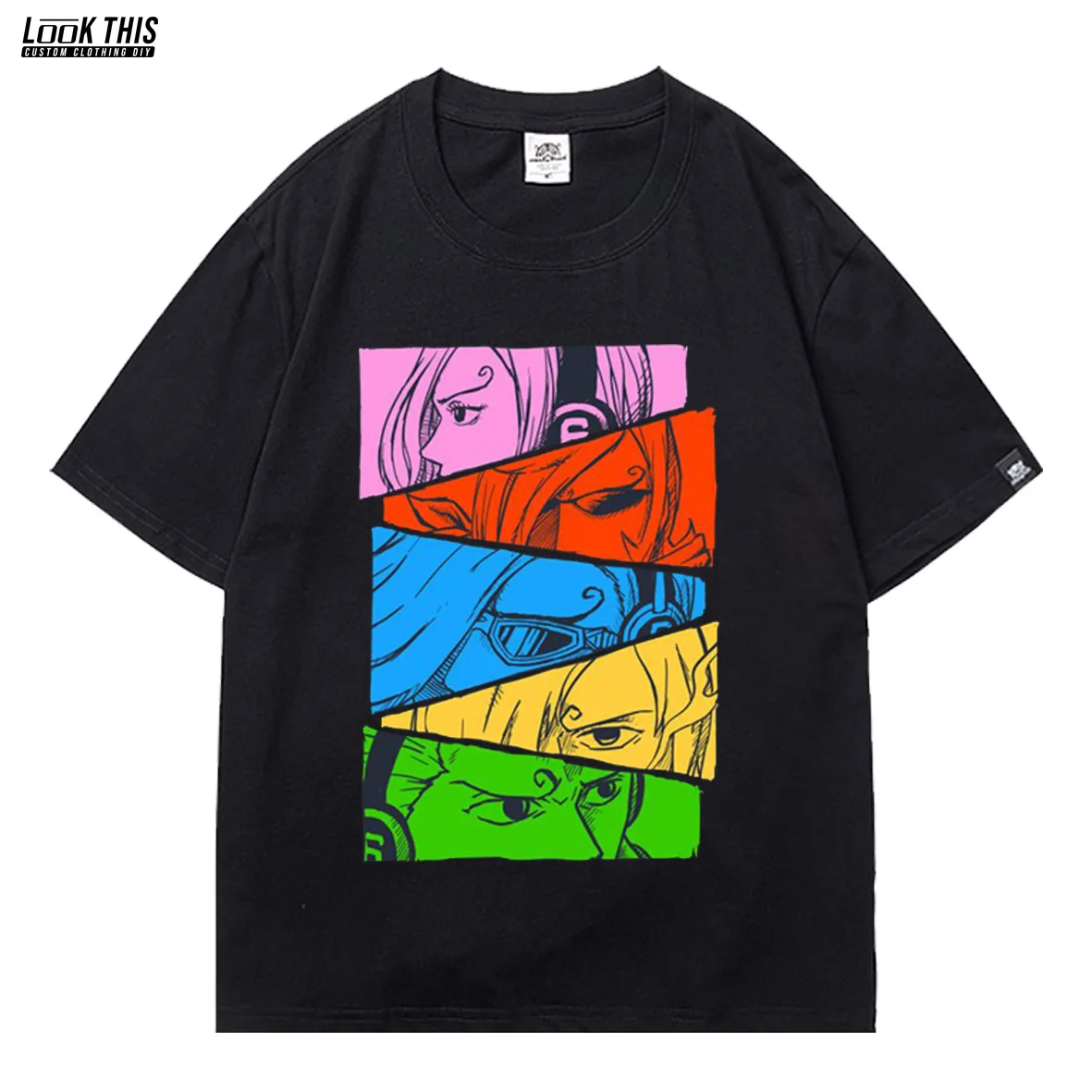 

ONE PIECE Woman T-shirts Anime Printed Loose Oversized T-shirt Girl 2021 Sunmer Short Sleeve Soft Harajuku Roronoa Zoro T-shirt