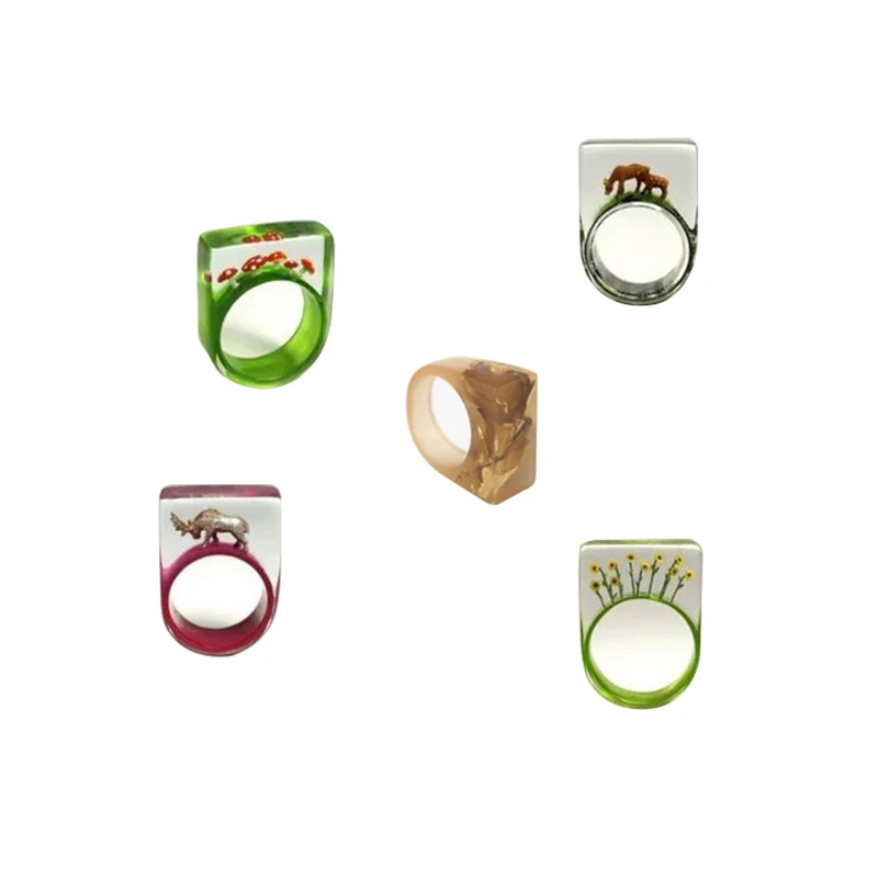 Молд Ручной Работы Прозрачная силиконовая форма для эпоксидной смолы с реальным