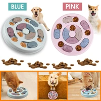 dog puzzle toys slow feeder interactive training increase puppy iq food dispenser slowly eating nonslip bowl pet cat dogs game
