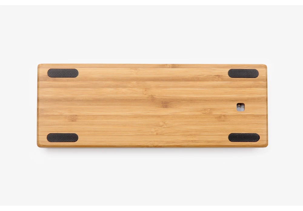 Bamboo keyboard case GH60 poker size 60% upper and bottom case for mechanical keyboard