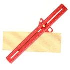 Роскошная деревообрабатывающая угловая настраиваемая линейка для насекомых, многофункциональный маркировочный манометр из алюминиевого сплава, измерительные инструменты