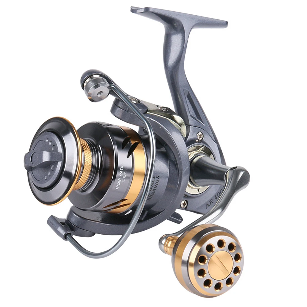 

High Quality 12+1BB Fishing Reel Spinning 5.2:1 Gear Ratio High Speed Carp Fishing Reel For Saltwater Spinning Reels
