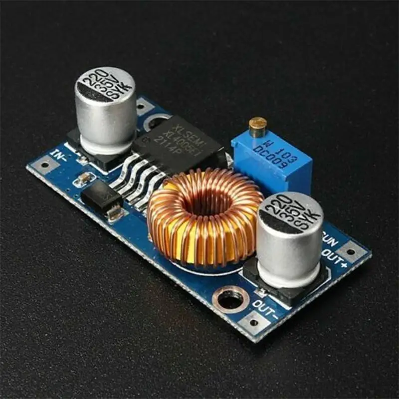 10 шт. XL4005 DSN5000 Beyond LM2596 DC Регулируемый понижающий модуль питания 5A Высокая мощность