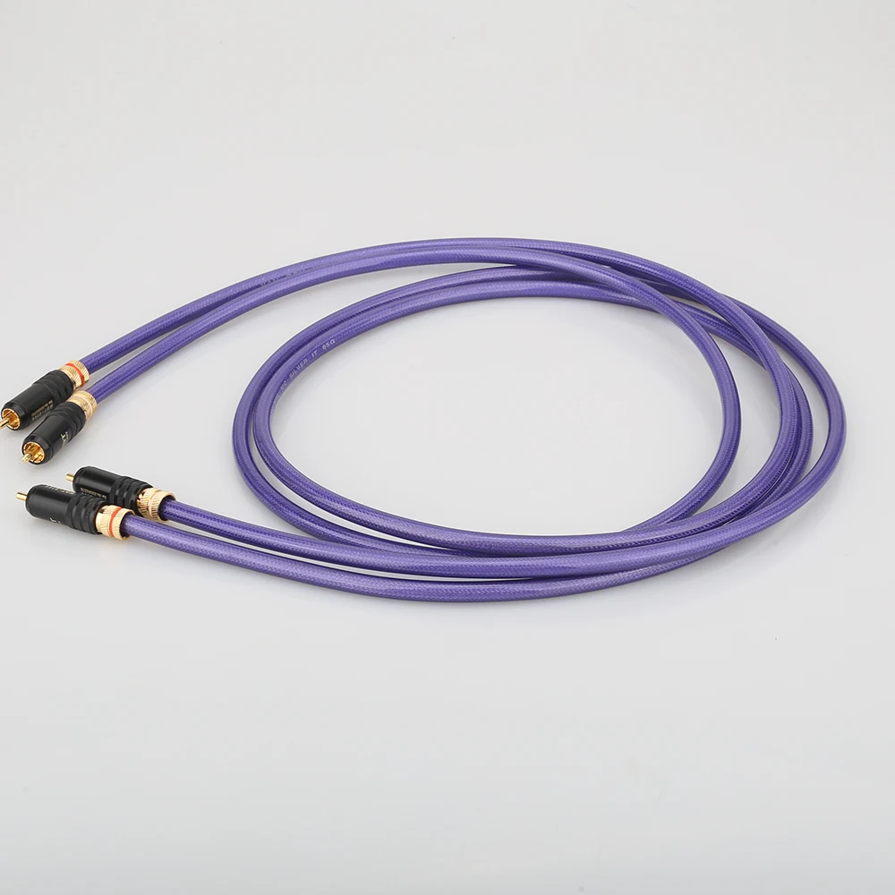Пара MC SILVER IT 65 RCA аудио соединительный кабель с позолоченным разъемом|cable solder|cable