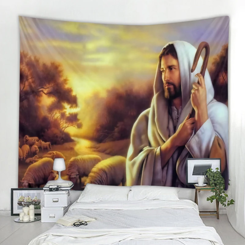 Украшение на стену с изображением сына Бога Иисуса |