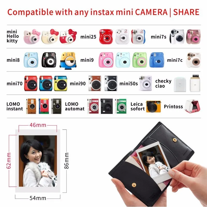 Оригинальная Fujifilm Fuji Instax Mini 9 8 полосатая пленка 10 листов для 70 50s 7s 11 90 25 Share