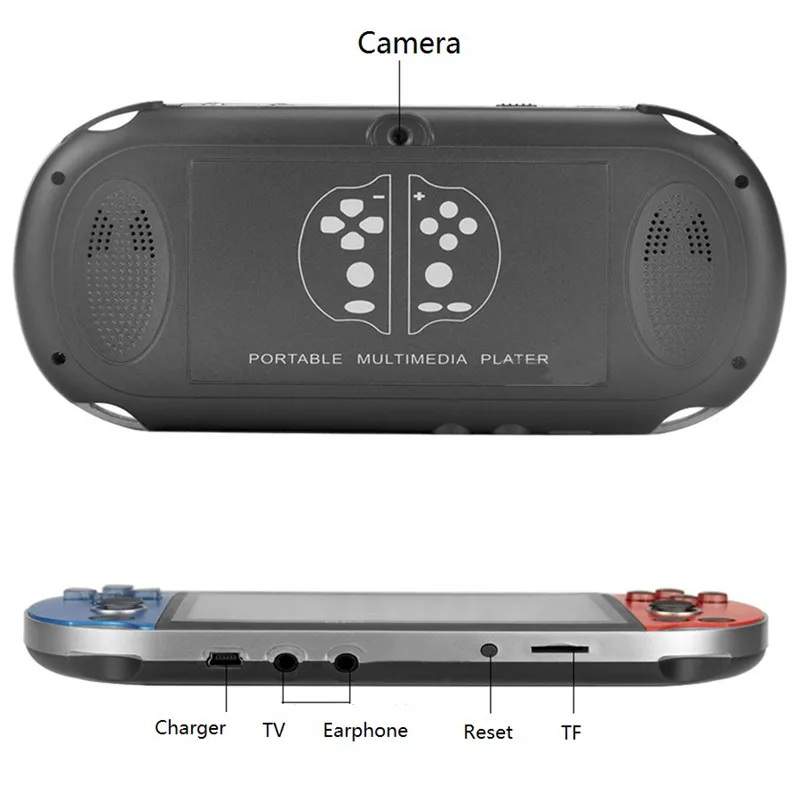 

Portable Retro Classic Game Console Handheld Boy Nostalgic 800 Built-in 4.3 Inch TFT screenGames For Child Nostalgic Player