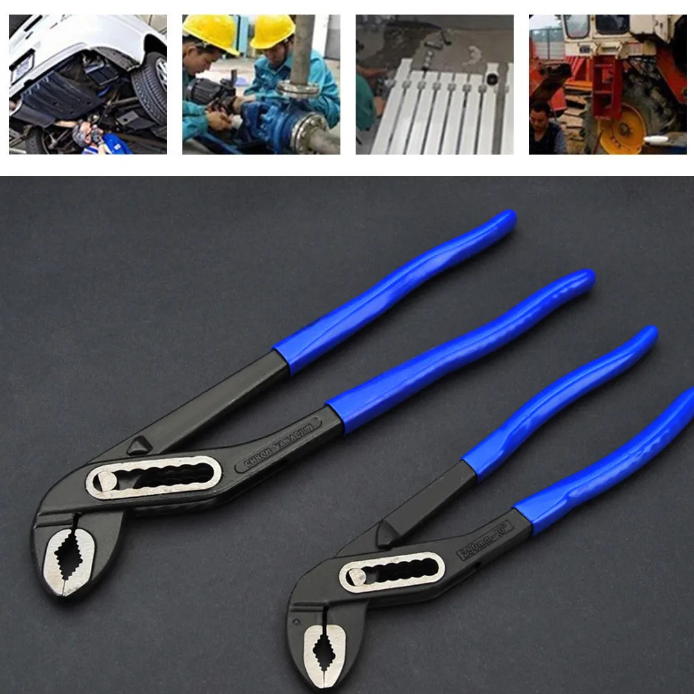 

Plumbing Water Pump Pliers Quick-release Strong Rust-proof Body 10/12''
