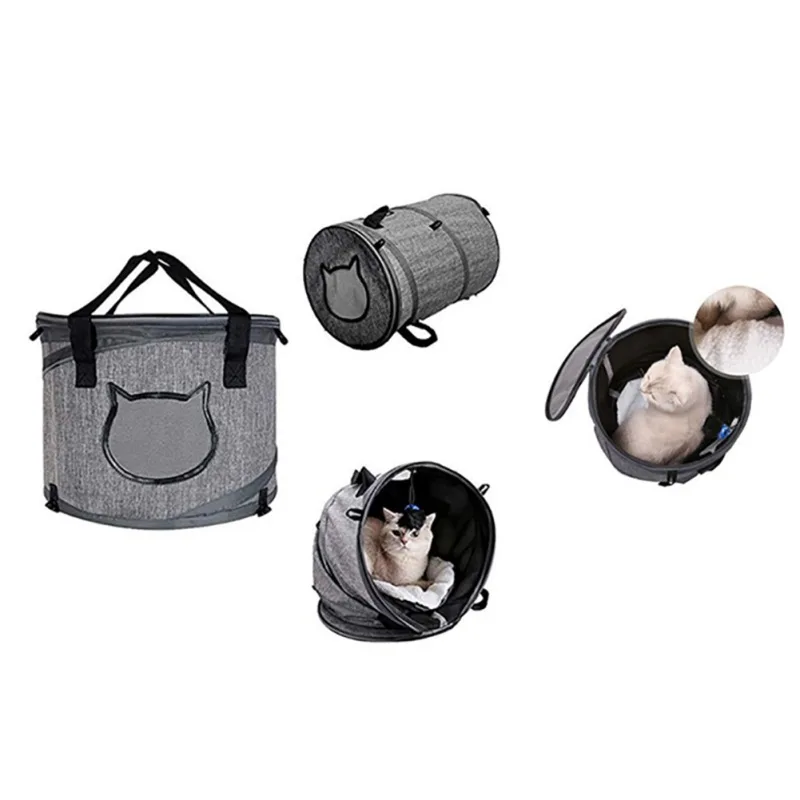 

Cat Bags With Scalable Design Multi-face Breathable Multifunctional Foldable Travel Bag for Pets Cat Carriers