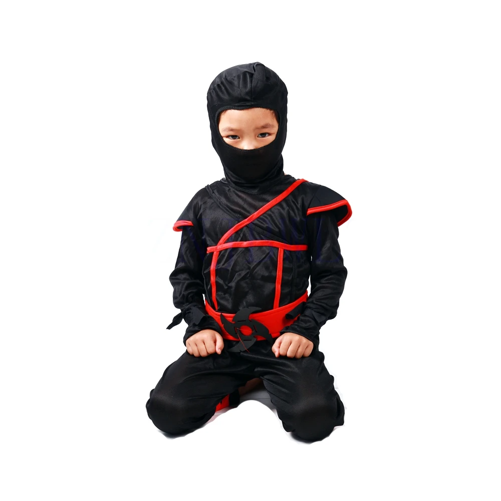 ninja costume kids ninjago costumes halloween party superhero cosplay boys japanese samurai warrior fancy dress power ninja suit free global shipping