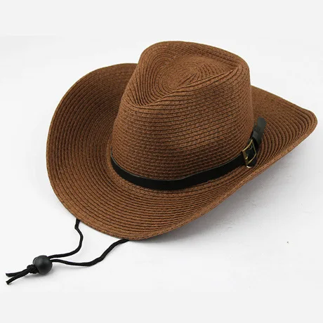 Summer Beach Mexican Cowboy Hat 2019 New Panama Straw Hats With Western Cowgirl Sun Protection | Аксессуары для одежды