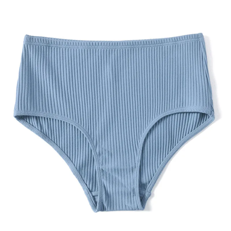 

Fashion New Cotton Ladies Underwear Soft and Comfortable Underwear Girls Thread Solid Color Thickened Leak-proof Underwear Women
