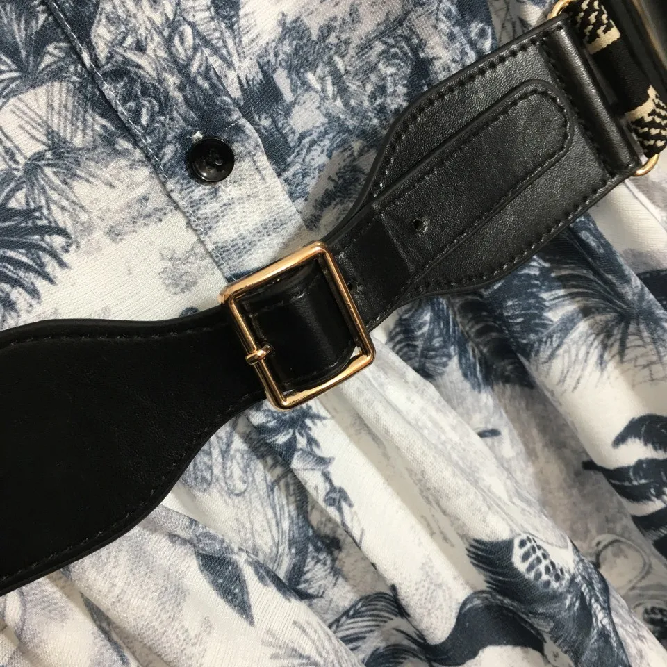 

High Quality Luxury Summer Sexy Women New Elegant Elegant Price Webbing Slim Short Sleeve Dress with Belt