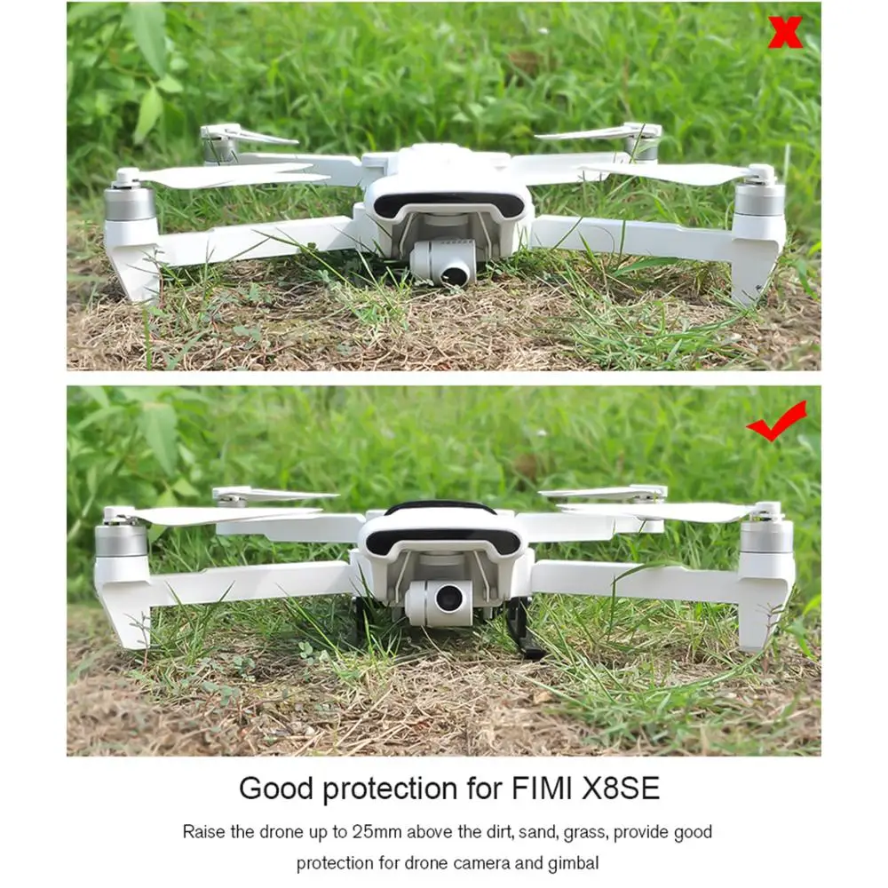 Fimi X8Se 2020 Landing Gear Skid Expansion Accessories for X8 Se Version Camera Drone | Электроника