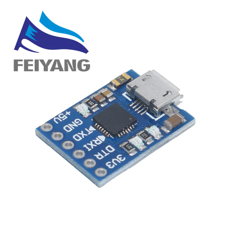 1 шт. CP2102 MICRO USB к UART TTL модуль 6-контактный последовательный преобразователь STC