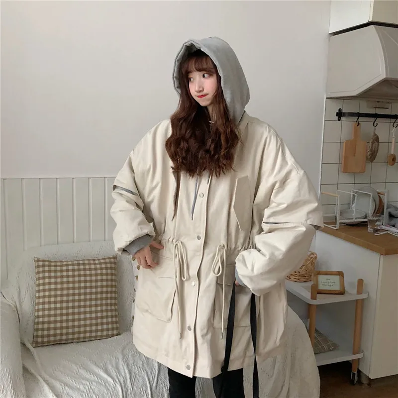 Timis Li ion аккумулятор пальто на весну-осень Женские ботильоны очень больших